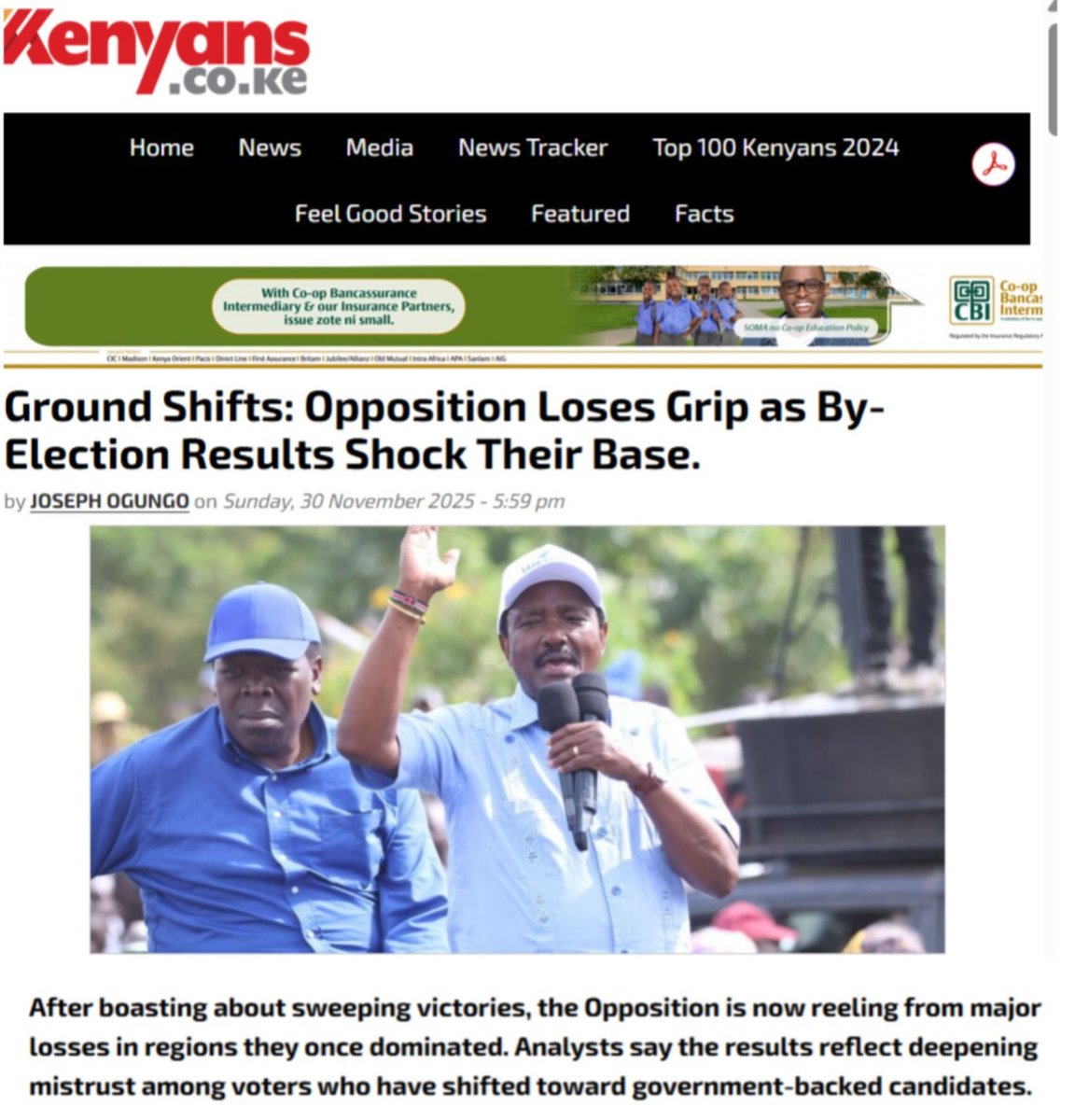 Internal panic, mistrust, and finger-pointing — that’s all that remains after their crushing defeat. #OppositionOfShame Voters Chose Progress United in defeat