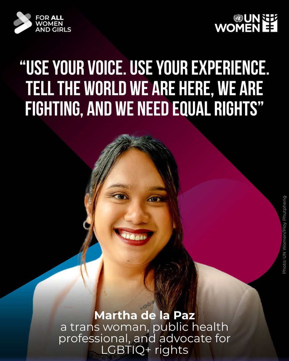 unwomenasia's tweet image. On World AIDS Day, @_marthadelapaz, public health advocate from the Philippines reminds us that inclusive HIV services and safety from violence must go together. Story: unwo.men/H3in50XzPAp

#16Days #NoExcuse

@UNAIDS | @UNAIDS_AP | @unaidsph