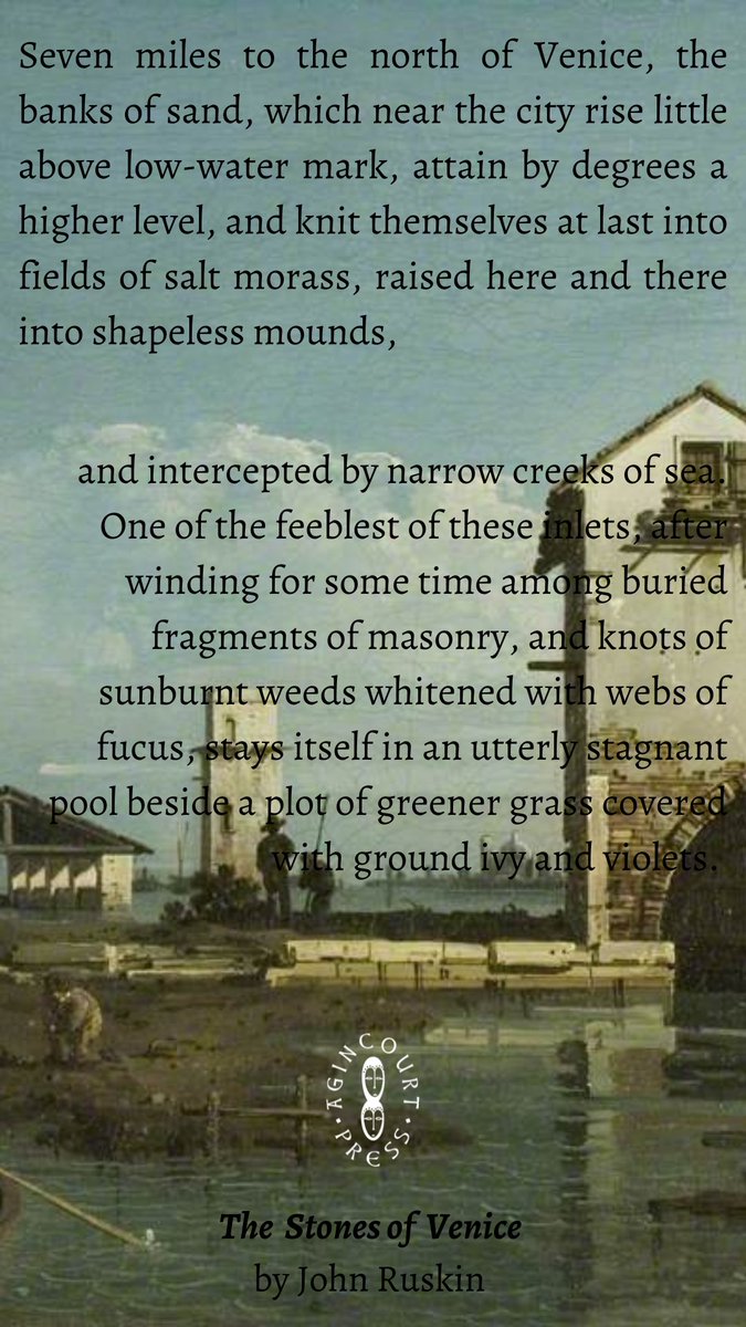 Excerpt from our upcoming Lorenzo de Ponte publication: The Stones of Venice. Available at agincourtbooks.com/lorenzo-da-pon…
