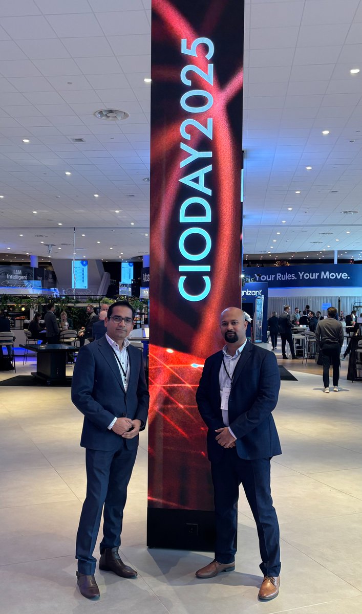 tech_mahindra's tweet image. What an amazing experience at CIO Day 2025!

We were glad to be part of this incredible gathering of CIOs, CTOs, CDOs, and digital leaders in Nieuwegein, The Netherlands, a space where ideas turned into action and the future of tech leadership truly came alive.

From exploring…