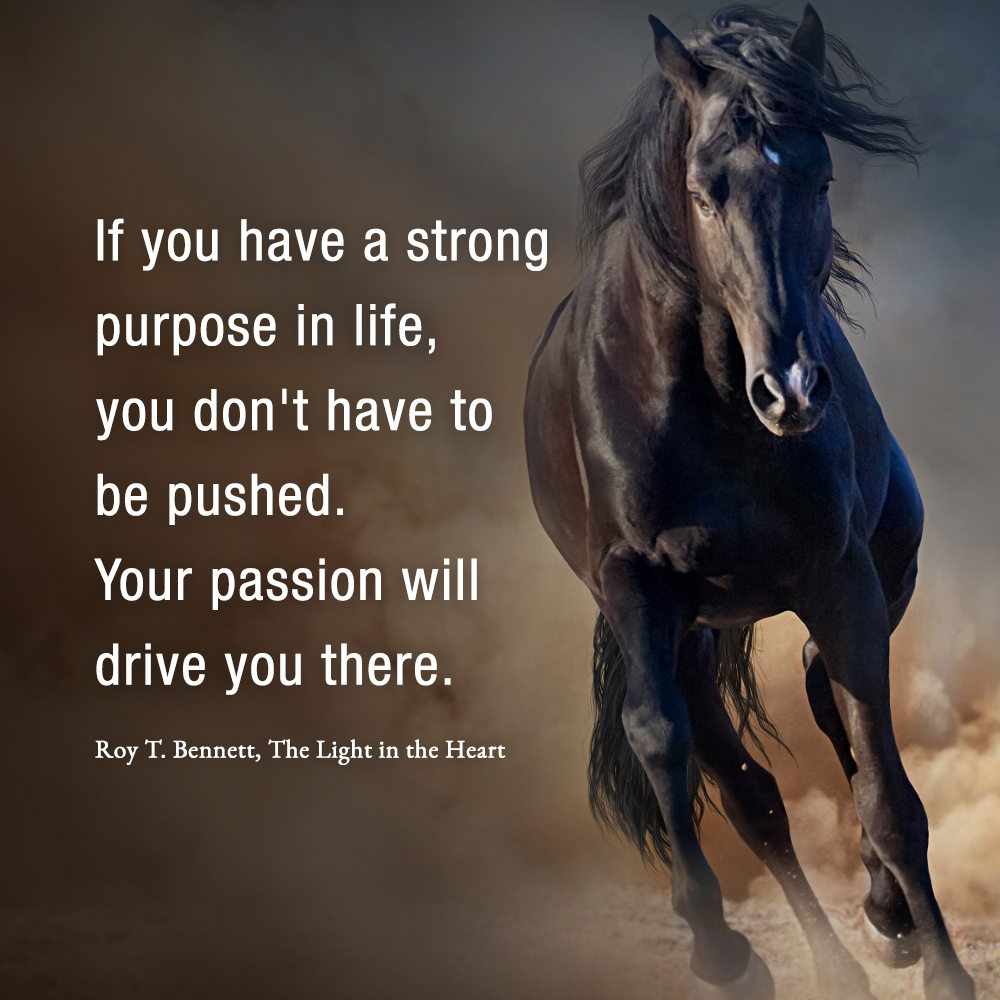 InspiringThinkn's tweet image. If you have a strong purpose in life, you don&apos;t have to be pushed. Your passion will drive you there.
#RoyTBennett #MondayMotivation