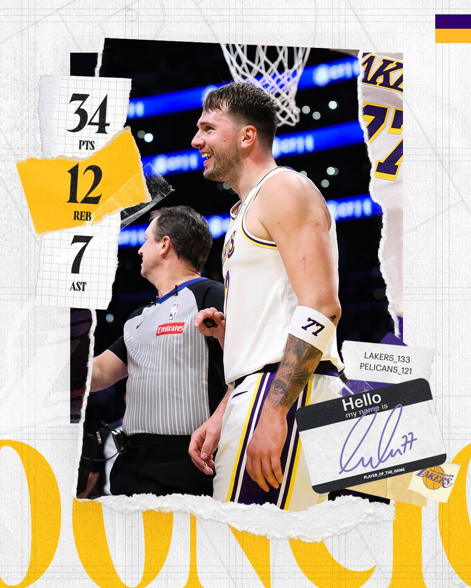 Another day at the office for Luka 