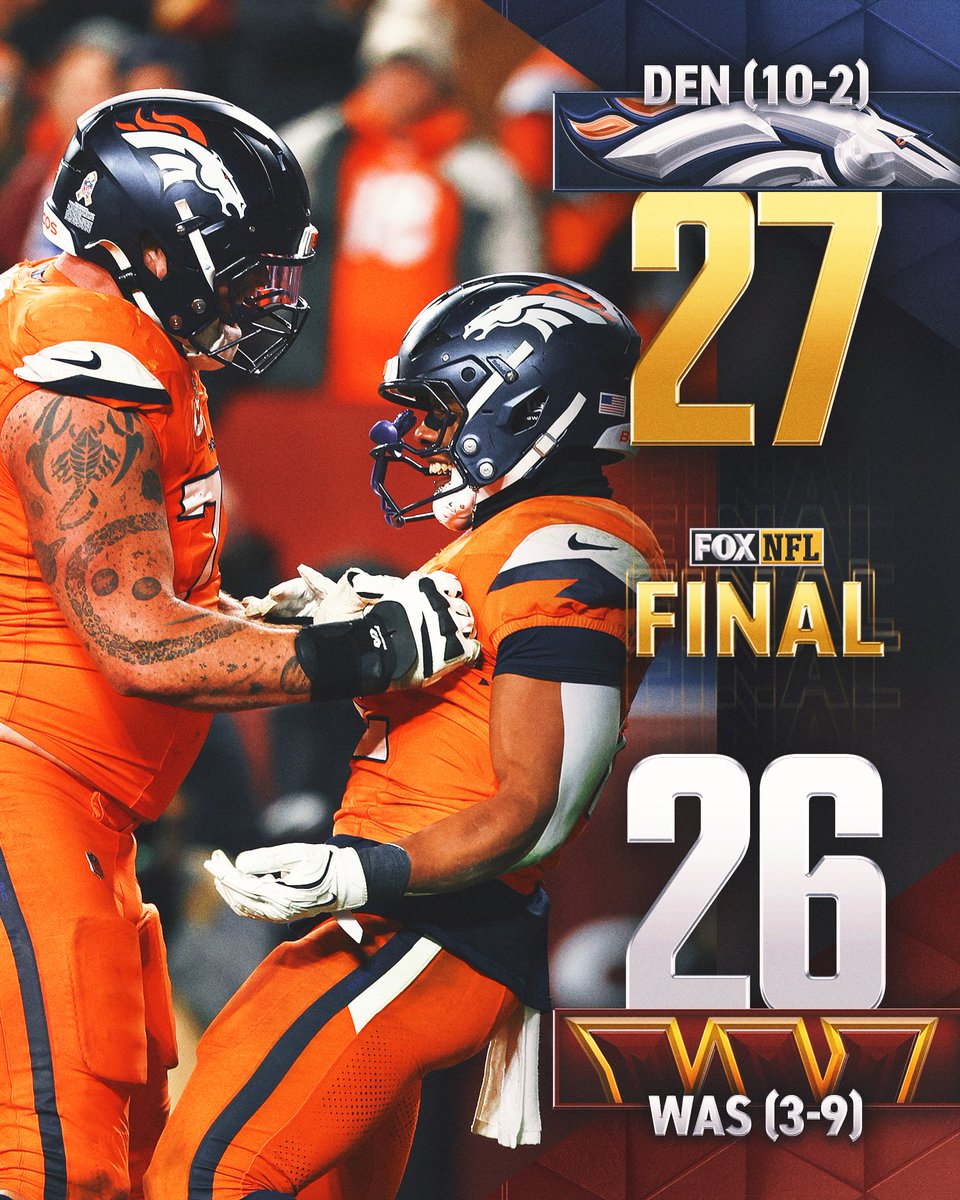 DENVER WINS! DENVER WINS!

NINE IN A ROW!! 