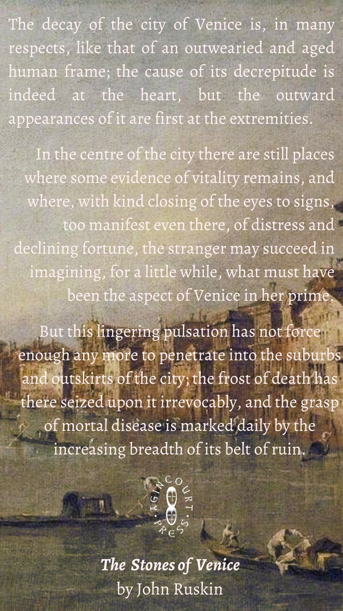 Excerpt from our upcoming Lorenzo de Ponte publication: The Stones of Venice. Available at agincourtbooks.com/lorenzo-da-pon…