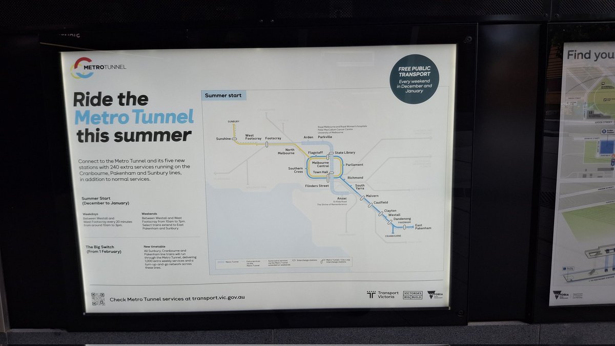 craig_halsall's tweet photo. Closed. Come back tomorrow. 🔐 #Arden #MetroTunnel #MetroTrains
Curious #NorthMelbourne locals & nearby workers (eg #LostDogsHome volunteer) coming past to take a look but no staff present to explain the #SummerStart hours 🫣
Great PR...
@metrotrains @metrotunnelvic @ptua https://t.co/Mzw2TjWFbZ