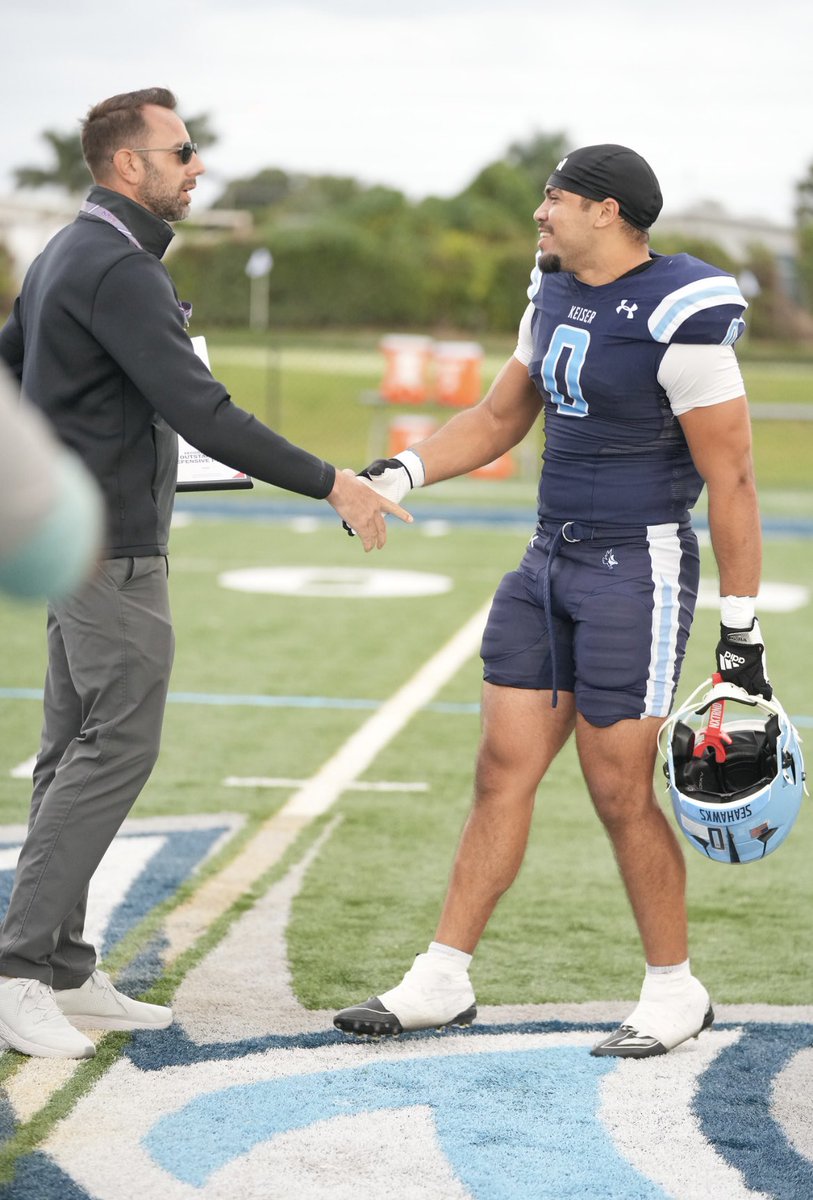 JGP2019's tweet photo. Proud of @_JoshuaPastrana — recognized by the NAIA NAC and NAC Chair Dustin Wilke as the Outstanding Defensive Player in the 2025 NAIA Football Championship Series – 2nd Round! 🏈🔥 All glory to God. 🙏
#NAIA #NAC #KeiserFootball #StudentAthlete #DefensivePlayer #GrindingForGreatness
@KeiserFootball @SunConference @NAIA