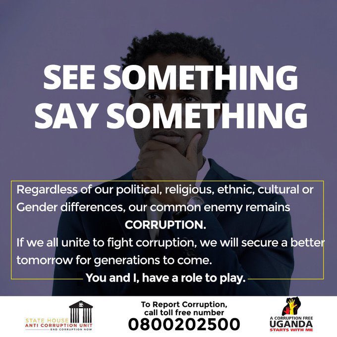 PatrioticUG2's tweet image. Fighting Corruption is not an end in itself, but a fight for social justice, peace and security. Corruption in the form of bribery &amp;amp; misuse of public funds is a major obstacle to democracy &amp;amp; economic development &amp;amp; the duty of society is to challenge corruption. #ExposeTheCorrupt