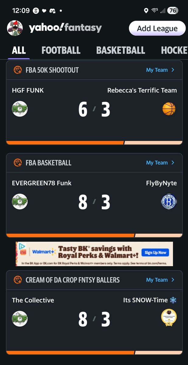 Nice bounce back week.  Week 7 on deck.