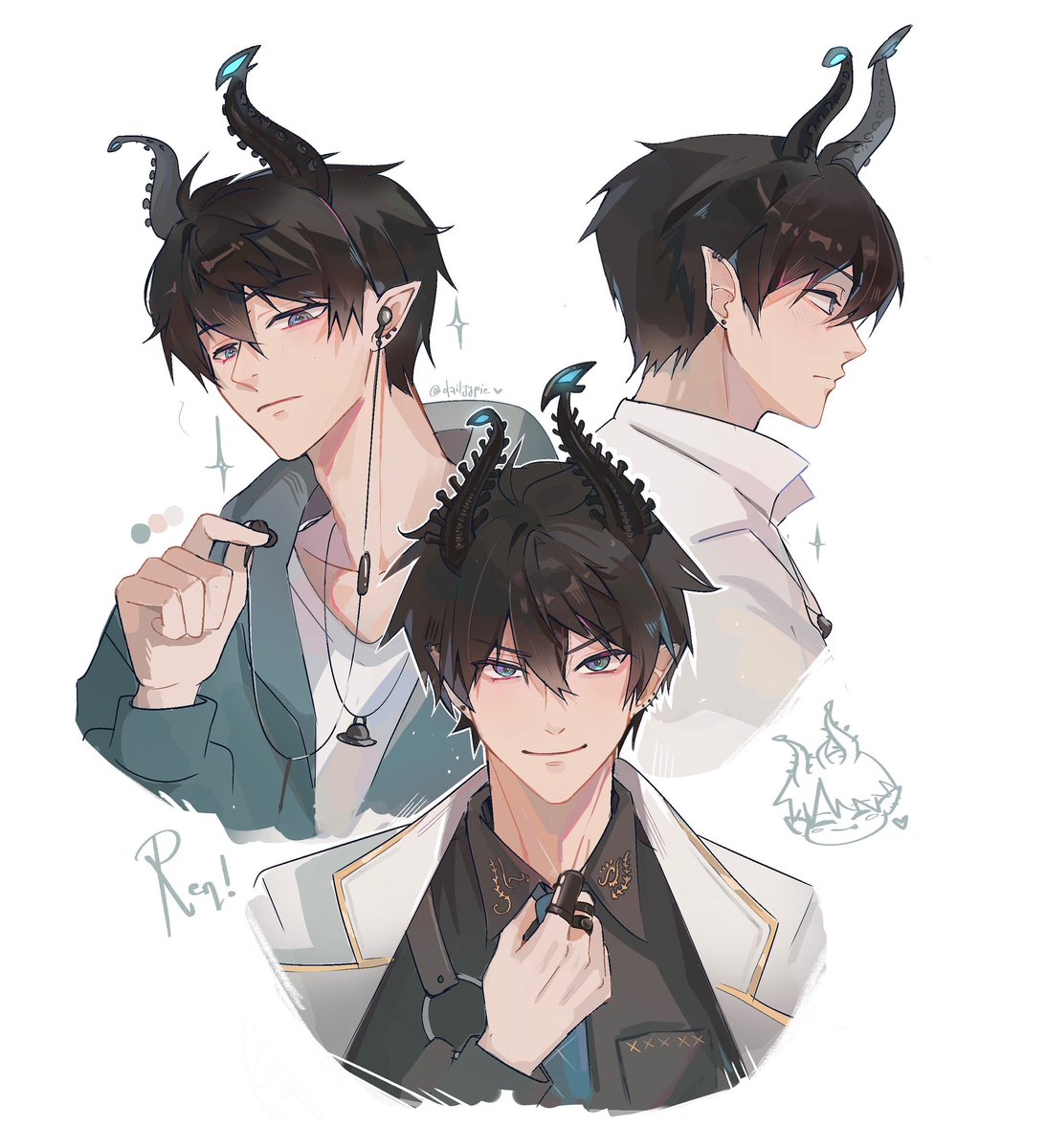 dailyypie's tweet image. Art raffle!! 🌱

a winner will get 3 headshots like this

Rules: rt + follow + comment your chara 
ends Dec 4, good luck!! 💕