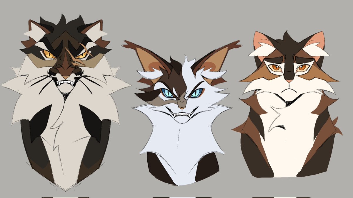 His descendants #warriorcats #tigerstar #brambleclaw #hawkfrost