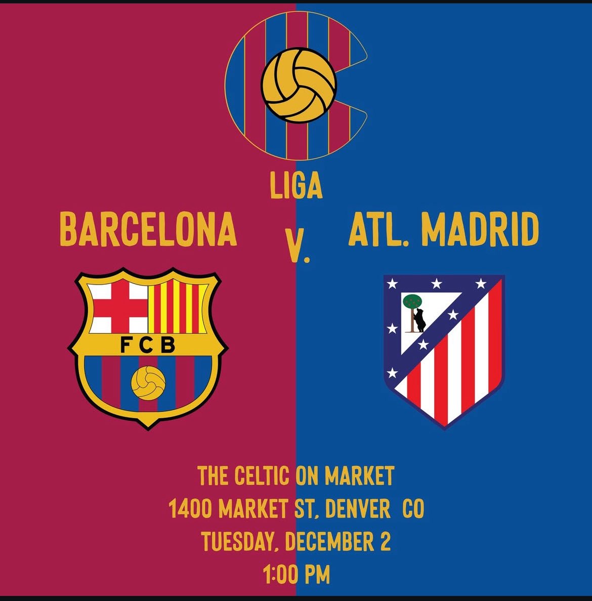 Penya Barcelona Denver tweet media