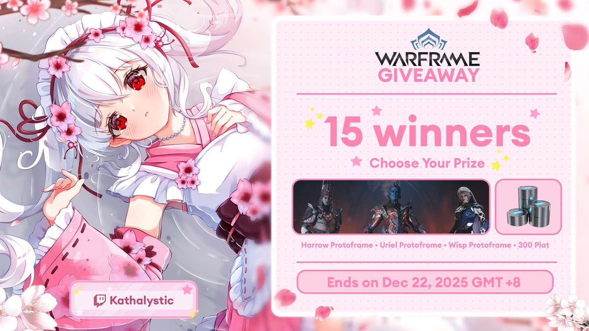 🌸Protoframe &amp; Platinum Giveaway ヾ(´・ω・)ノ🌸

with The Old Peace right around the corner, I've decided to host my first ever giveaway to the community that brought me to places I never thought I'd go. 

❥ 15 Winners of a prize of their choice! (or more)
❥ Enter Here: