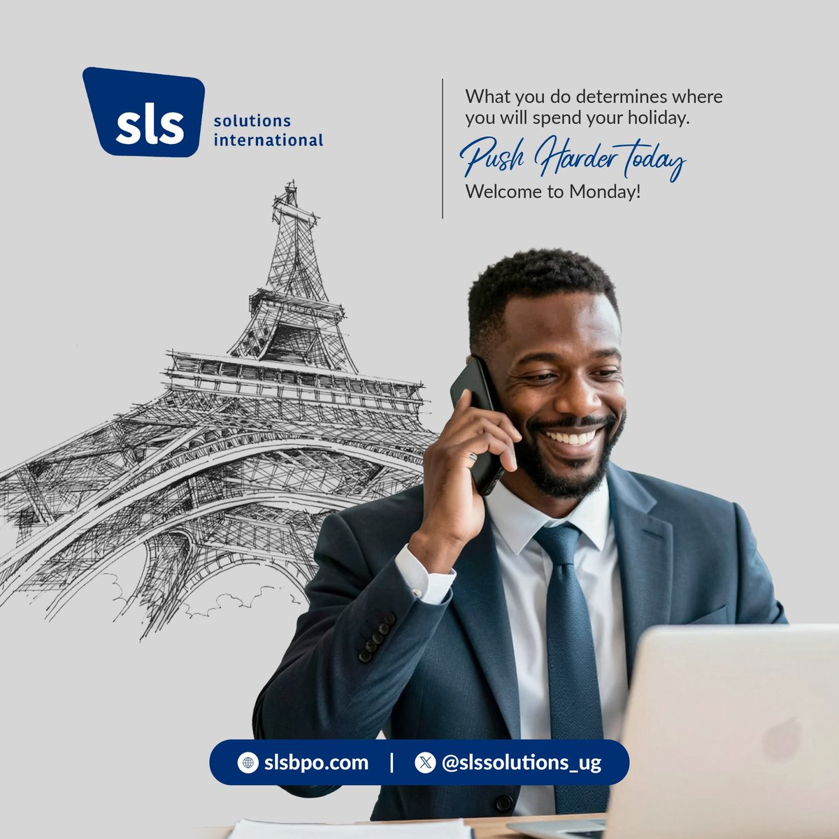 slssolutions_ug's tweet image. A productive Monday sets the tone for a winning week.
At SLS Solutions International, we are committed to helping your business grow, perform, and reach global destinations professionally. 
Let’s push harder today!
Happy Monday.
🔗 slsbpo.com