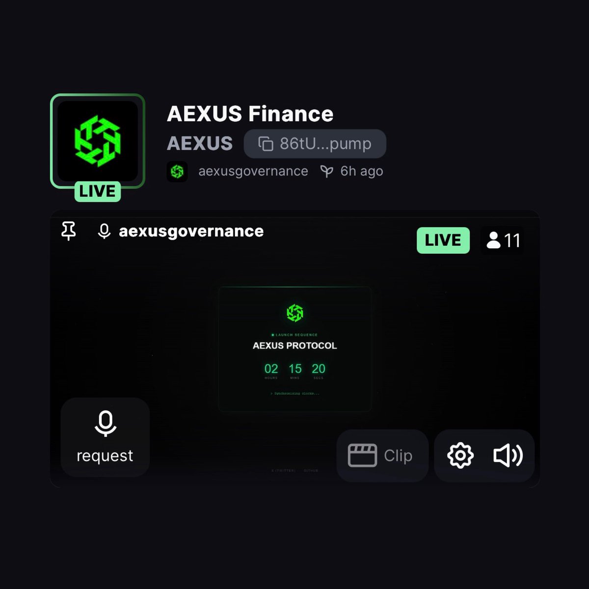 AEXUS Finance tweet media