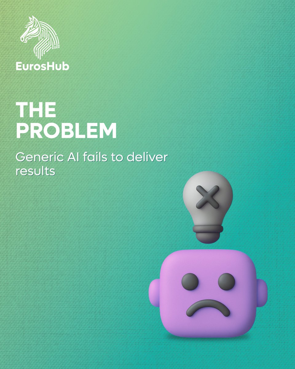 euroshub's tweet image. AI is powerful only when trained right.

Generic AI creates guesswork, EurosHub AI creates clarity.

Upgrade your processes with EurosHub AI. 🚀

#ai 
#automationtools 
#softwaredevelopment 
#EurosHub
#BusinessGrowth