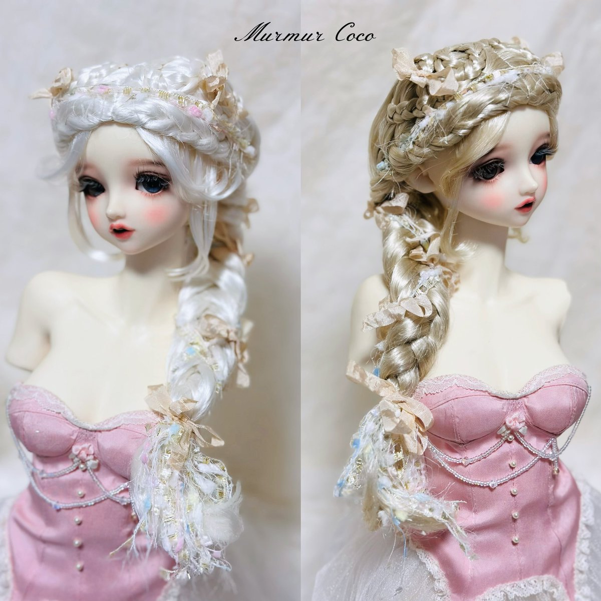 MurmurCoco's tweet image. イベントや通販、ヤフオクでお迎えいただいた #murmurcoco のウィッグや小物は、すべてアフター対応しております。メンテナンスも可能ですので、サイズや不備など気になる点がありましたら、どうぞお気軽にご相談くださいませ🙇‍♀️