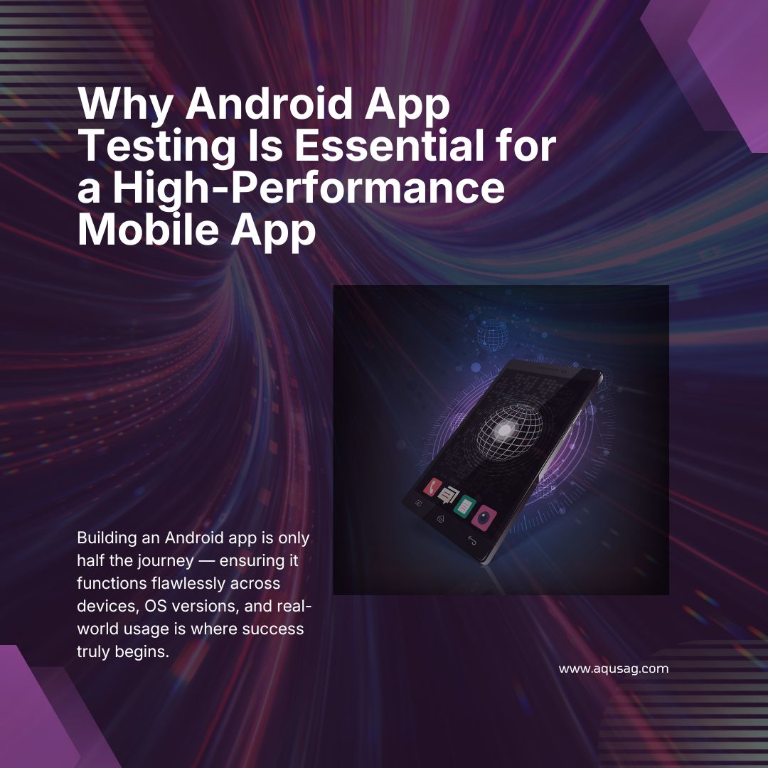 aqusag's tweet image. Test Before You Launch 🚀

Strong apps need strong testing.
Get expert Android App Testing for performance, security &amp;amp; compatibility across all devices.
Build bug-free apps users love! 💯

👉 aqusag.com/android-app-te…

#Android #AndroidAppTesting #SoftwareTesting #AppDevelopment