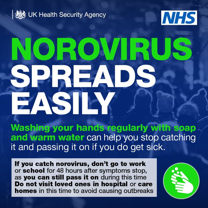 WolvesCouncil's tweet image. Residents are being reminded of the simple steps they can take to protect themselves and others from norovirus – commonly known as the winter vomiting bug. Full story 👉 wolverhampton.gov.uk/news/help-prev… @NHSinBlkCountry @RWT_NHS @UKHSA_WestMids (1/2)