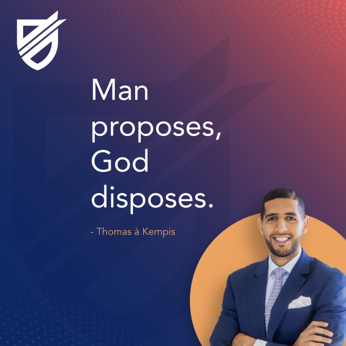 Plan boldly, but stay open to the bigger design at work. 🌤️ 

Get after it! 💪🏽