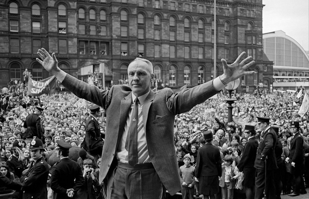 LFC's tweet image. On this day in 1959, Bill Shankly was appointed Liverpool manager ❤️