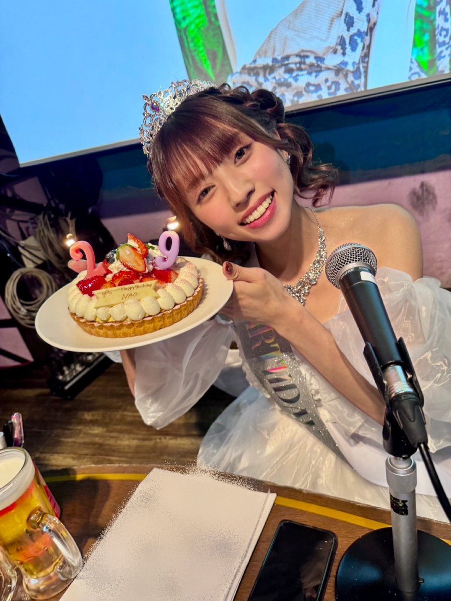 改めて生誕イベントありがとうございました😌 大盛り上がりでニヤニヤ
