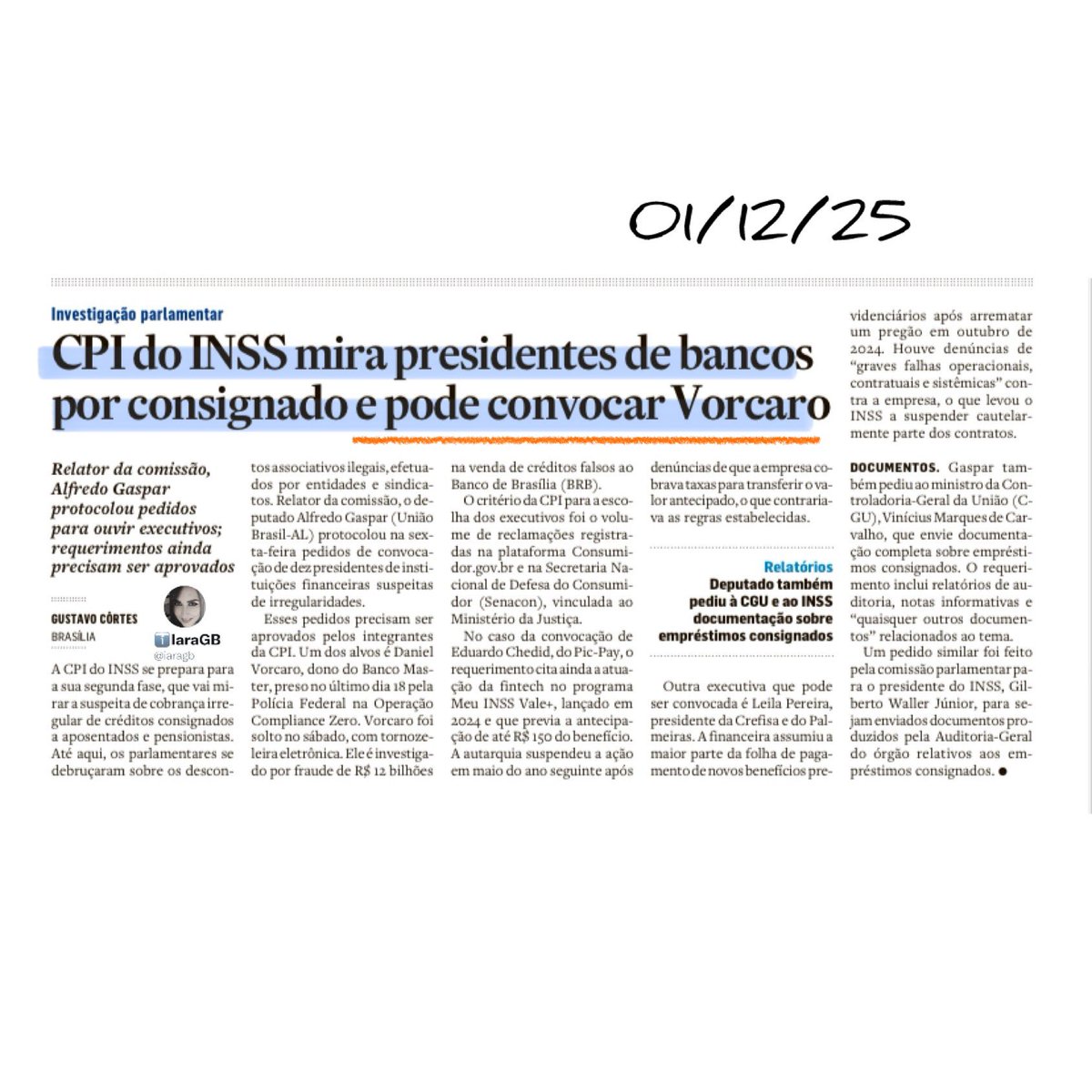iaragb's tweet image. Ninguém explicou até hoje como os Bancos autorizaram os débitos em contas dos velhinhos do roubo do INSS⁉️

Bancos que “supostamente” estão envolvidos na fraude:

•  Banco BMG
•  Banco Master 🙊
•  Banco Crefisa
•  PicPay
•  Caixa Econômica Federal🙊
•  Banco de Brasília…