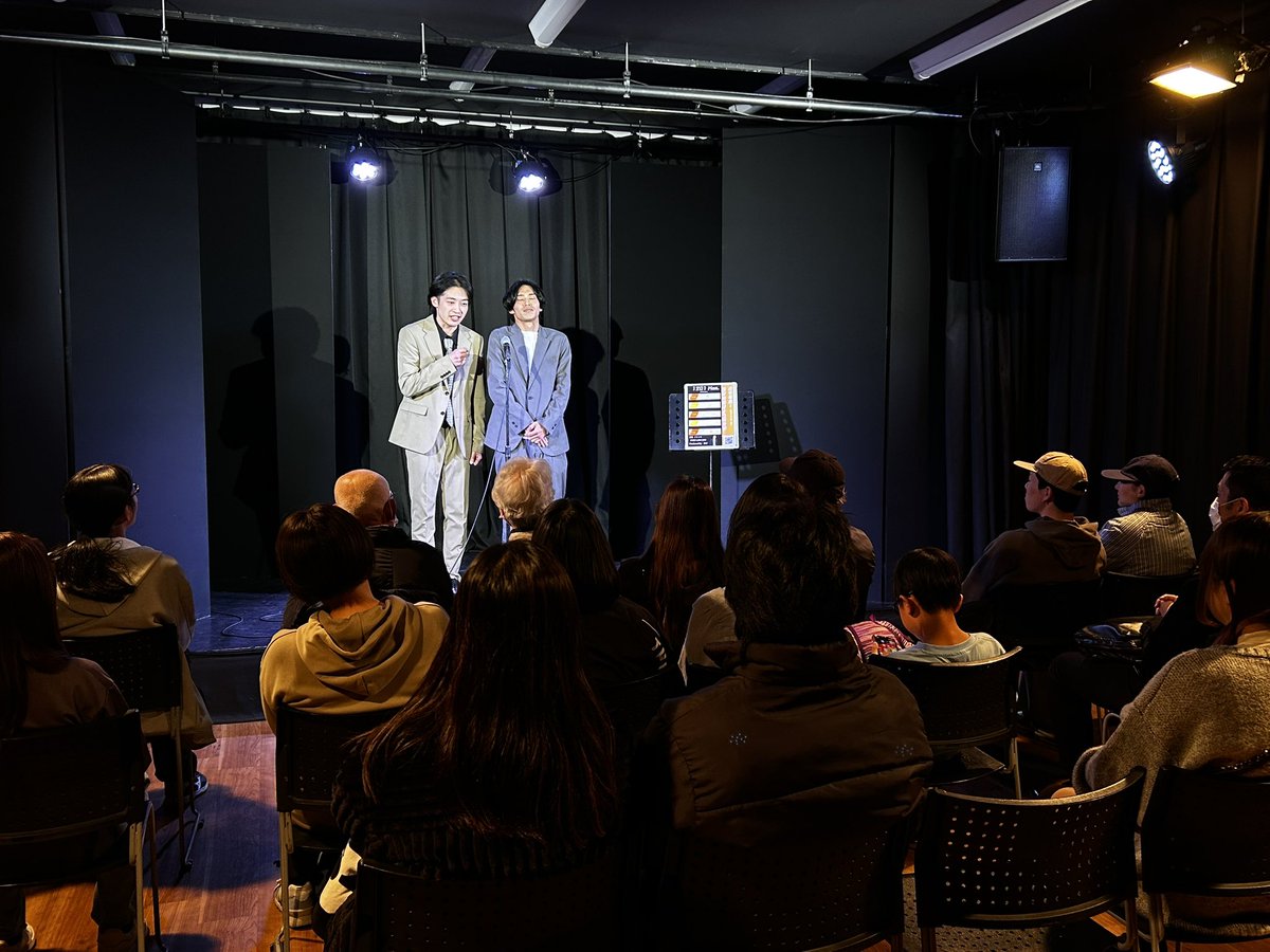 12月1日(月) #ZAZAお笑い寄席 年末最初の月曜日でしたが 元気な