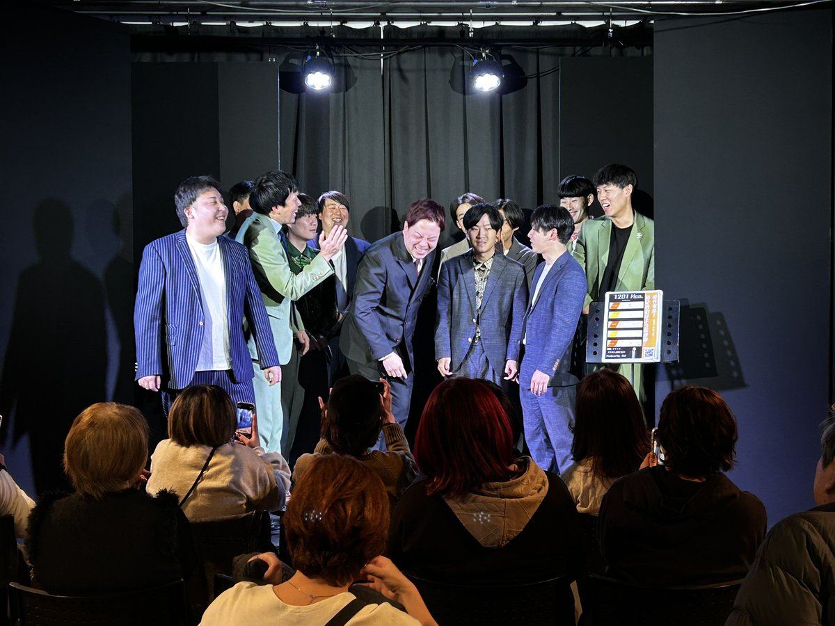 12月1日(月) #ZAZAお笑い寄席 年末最初の月曜日でしたが 元気な