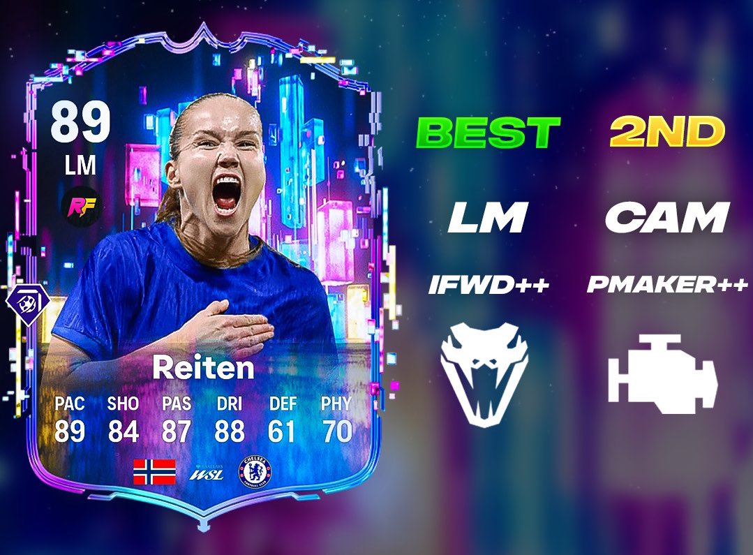 RobosFUT's tweet image. 🚨 HOW TO USE - REITEN 🇳🇴 

Did you complete her? 🤔