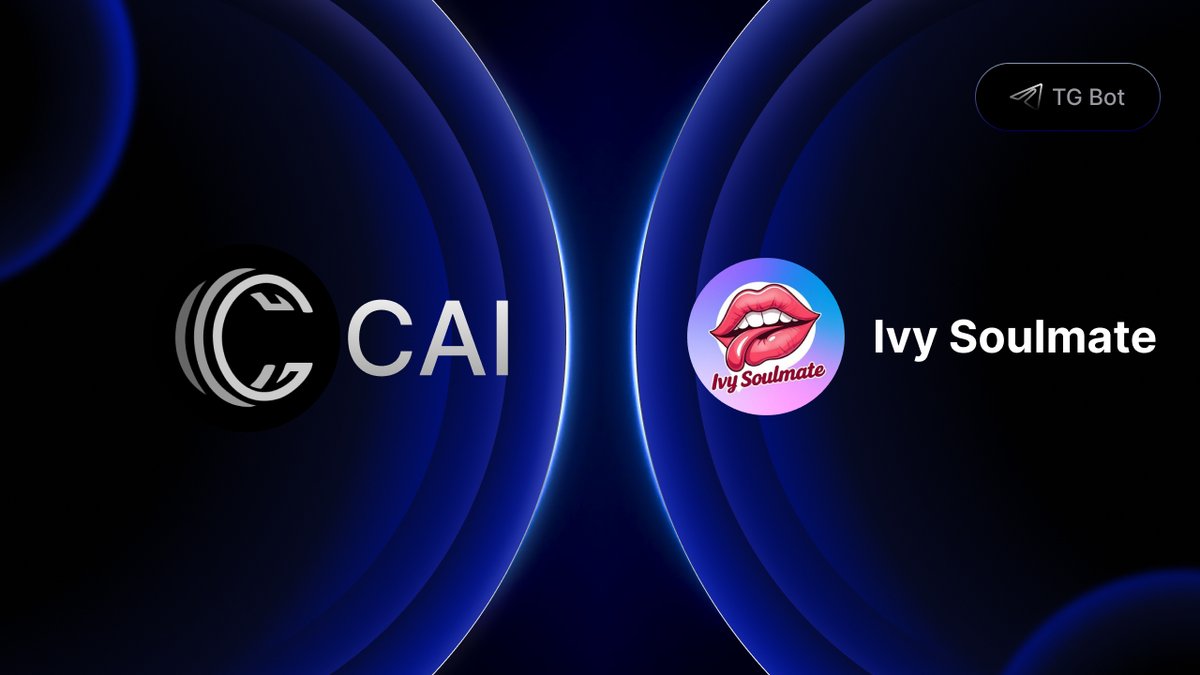 CAI_protocol's tweet image. Ecosystem spotlight: Ivy Soulmate (@ivy_girlfriend_bot) — delivering hyper-realistic AI companionship with strong user engagement.

• 27,565 users
• $25K revenue

CAI infra → powering their growth curve.

#CAI #AGI #AIAgent