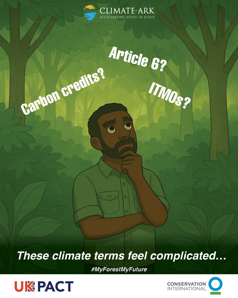 Many people hear Article 6 or ITMOs and feel the system is not for them. 

Article 6 guides cooperation, and carbon credits show real results. Clear rules make participation easier and help forests thrive.

What should we explain next? 
#ClimateARK #MyForestMyFuture #COP30NoPara