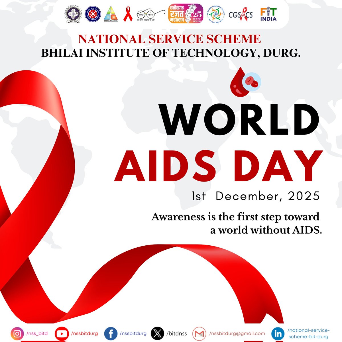 BitdNss's tweet image. Awareness about prevention, testing and treatment can save lives and protect our community🧬💉

Let us break the myths, stop the stigma and promote a healthier society 💪🛑❣️
#nsschattidgarh #nssindia #nssbhopal #nss