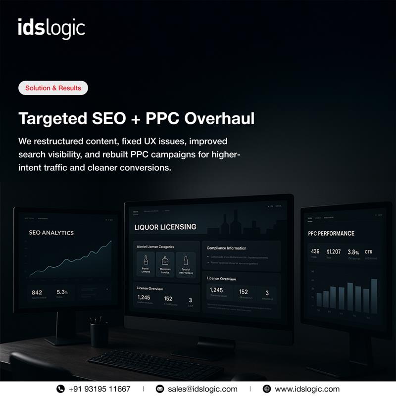 idslogic's tweet image. Cluttered site + weak PPC hurt Premises Licences’ traffic. A focused SEO + PPC revamp fixed it.

✔️ Better UX
✔️ Higher SERPs
✔️ High-intent traffic
✔️ Stronger ROI
Case Study: idslogic.com/case-study/pre…
#SEO #PPC #CaseStudy #DigitalMarketing #IDSLogic