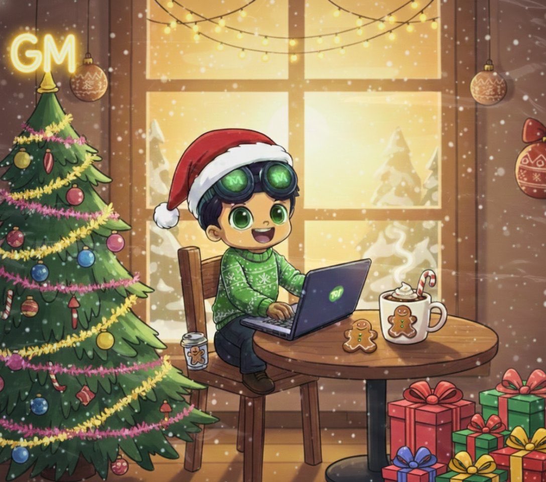 Late GM CT Legends ☀️

Happy Monday! Happy New Month! 

December is here, and it’s time to start this month off with some festive cheer! 

In the spirit of gift giving, we’re giving away: 
🎁 25,000 $MT to 25 lucky winners in the comments! 

⚠️ If you want to win:
1️⃣ Drop a GM