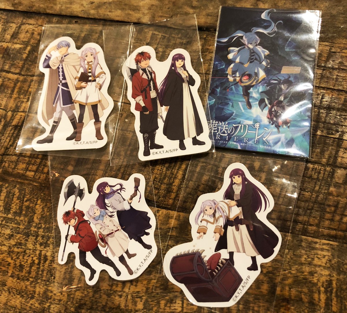 フリーレン、振り返り上映、見終わりました。
入場特典コンプリート😃