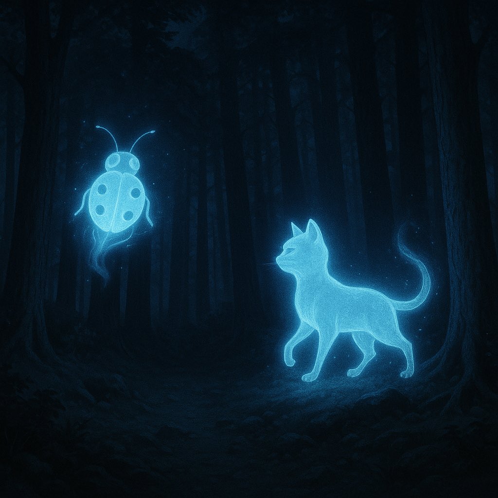 Goth_Nebula's tweet image. #HarryPotter #Adrienette #chatgpt5 
Just a bit of fun with ChatGPT art of Adrienette in the Harry Potter World. Especially their patronus charm based on their miraculous animal theme.