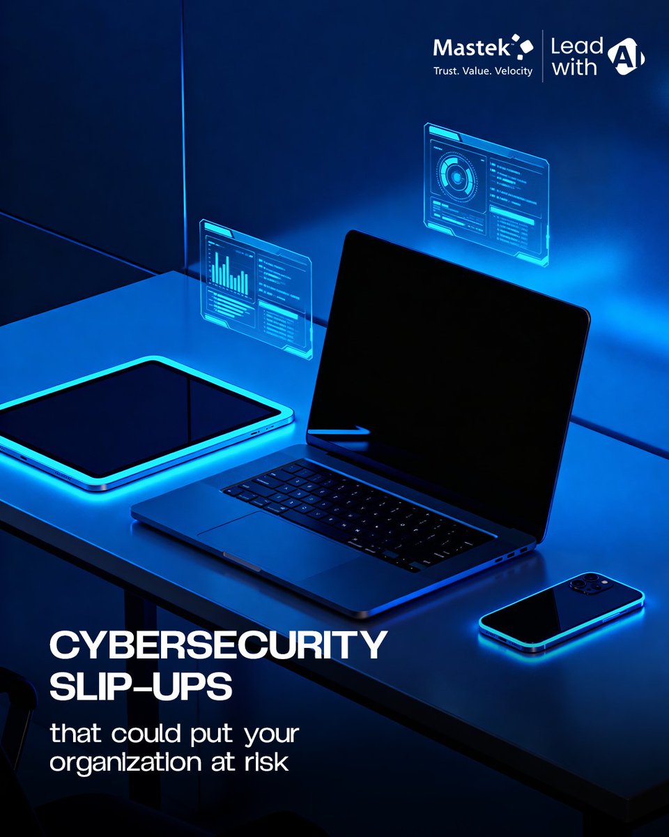 Mastekltd's tweet image. Your organization’s safety starts with everyday decisions.
Small habits create strong defenses. Let’s rethink how we protect what matters.

#CyberSecurity #NetworkSecurity #Infosec #DataProtection #Malware