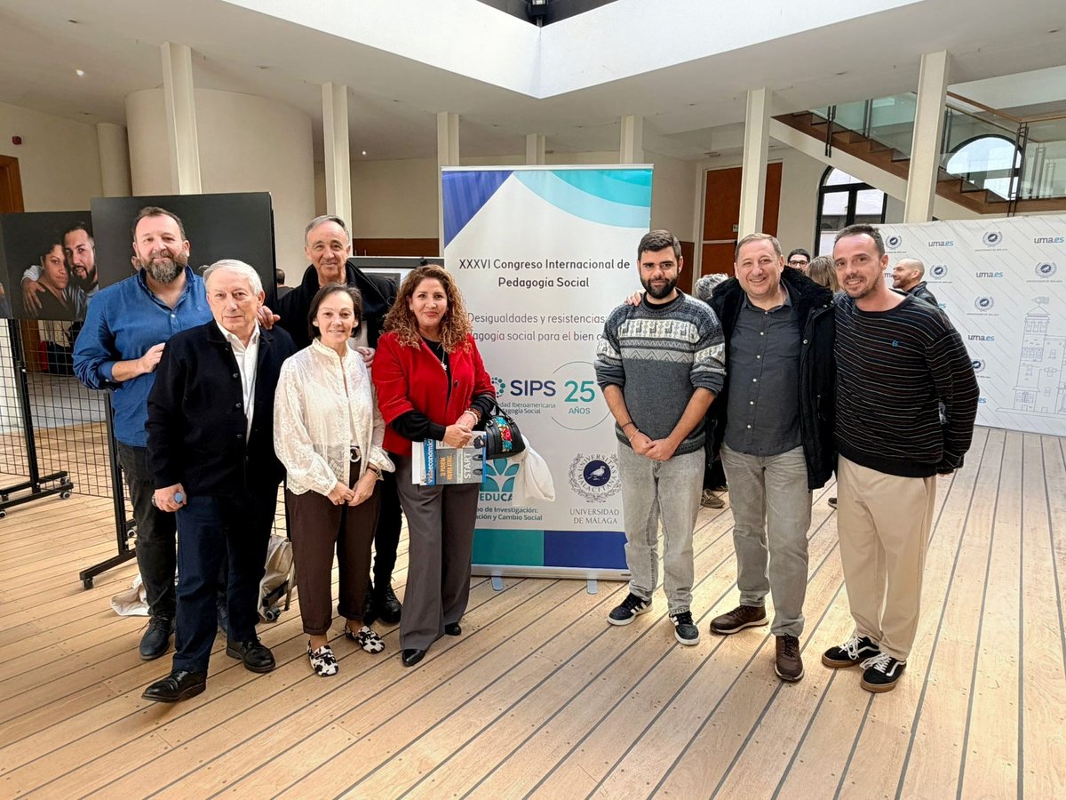 Un honor haber participado la semana pasada en el Congreso de la Sociedad Iberoamericana de Pedagogía Social (SIPS) en la Universidad de Málaga. Una valiosa oportunidad para compartir avances y, conocer el trabajo de colegas y seguir fortaleciendo las redes en Pedagogía Social.