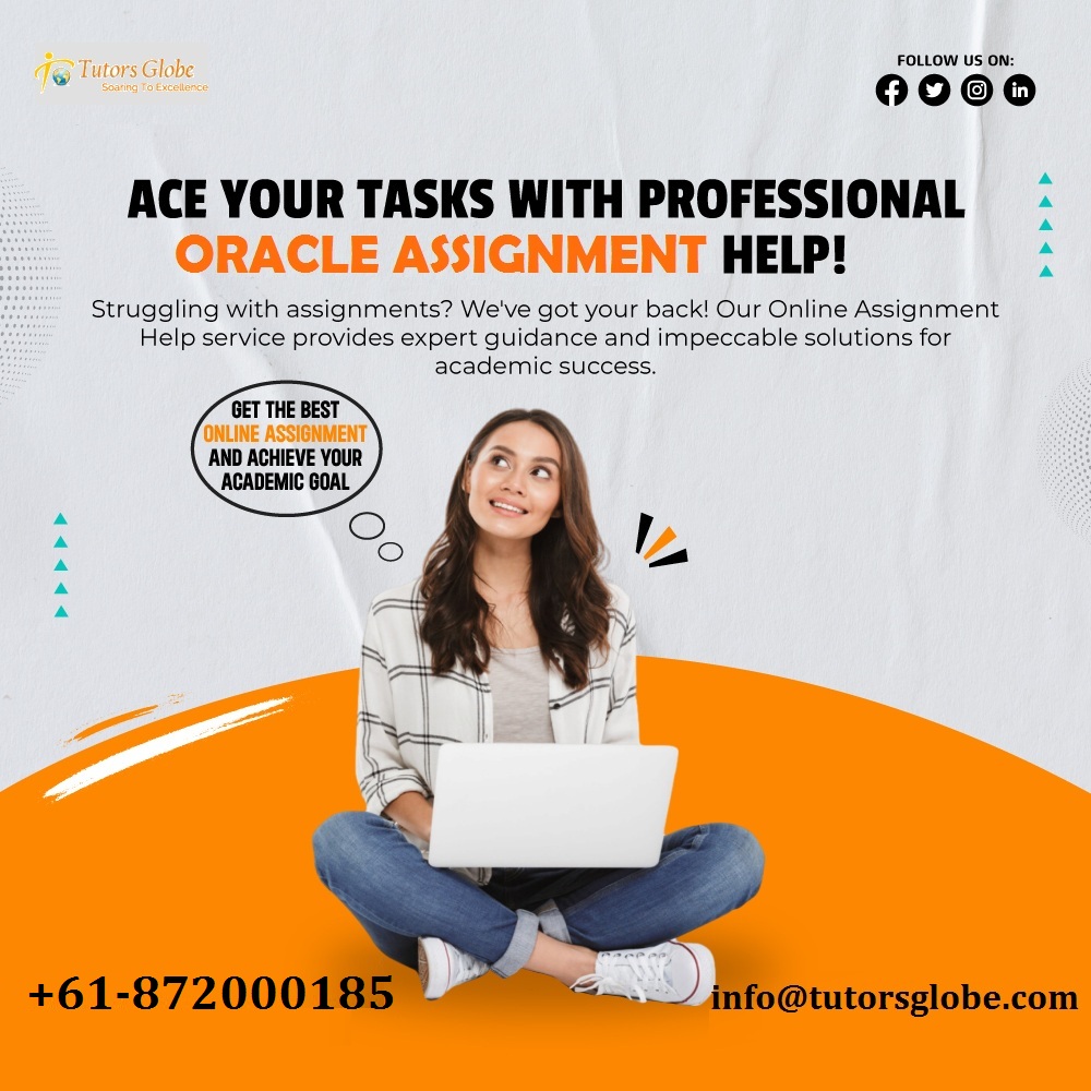 TutorsGlobe's tweet image. Seek our Oracle Assignment Help service right away and climb the ladder of academic success with ease at rational prices! #OracleAssignmentHelp #OracleDatabaseArchitecture #OracleCloudServices #ScalabilityAndClustering #TriggerCreation #OracleSchemaObjects #TransactionManagement