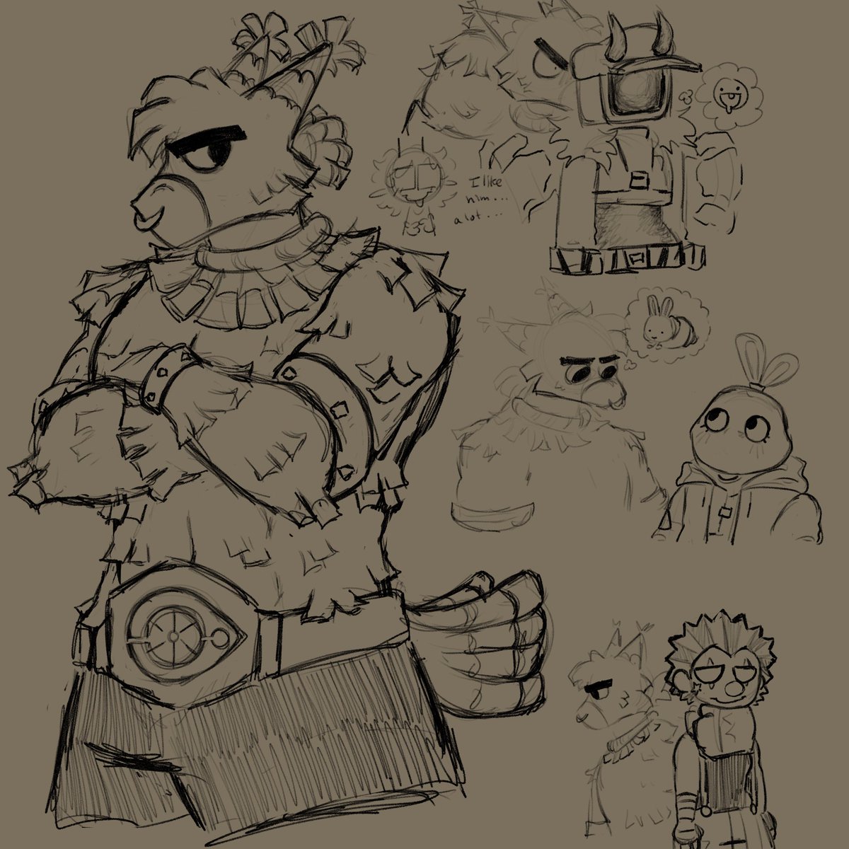 Sleeping__Grim's tweet photo. So i’ve been playing #Meleeniacs ! Can you guess who my fav is … https://t.co/60x7ekAn1s
