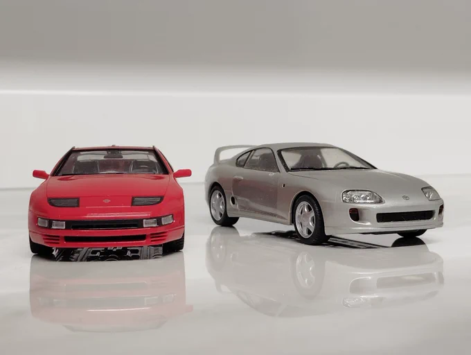 この時代のスポーツカー好き (A80スープラのミラーは紛失しました)