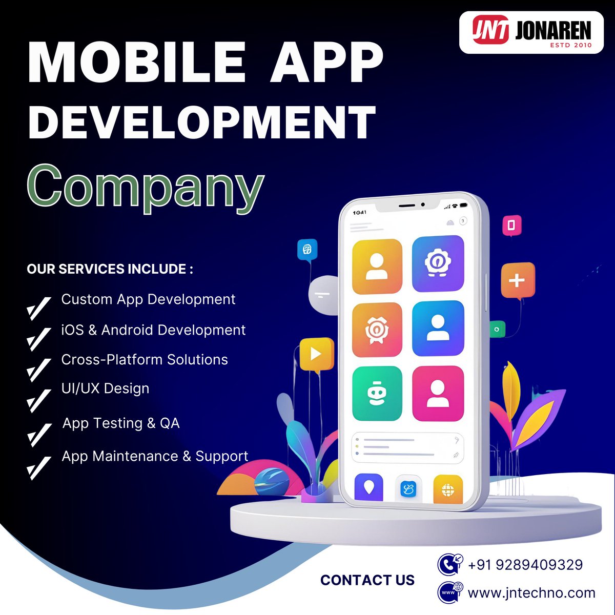Jonaren565's tweet image. Ready to launch a killer app? 🚀
We deliver fast, intuitive, and secure mobile solutions designed for your target users.
Talk to our experts today!
🔗 jntechno.com
#MobileAppDevelopment #AppDevelopment
