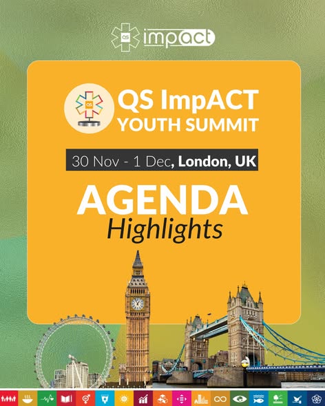 QSimpactpak's tweet photo. Your career in sustainability or impact won’t build itself, but the Youth Summit will give you a roadmap. 📷
Check out the highlights of our power-packed agenda with workshops, networking, and global sessions built exactly for that — from LinkedIn, University of Pennsylvania https://t.co/Hl9aQZUTvM