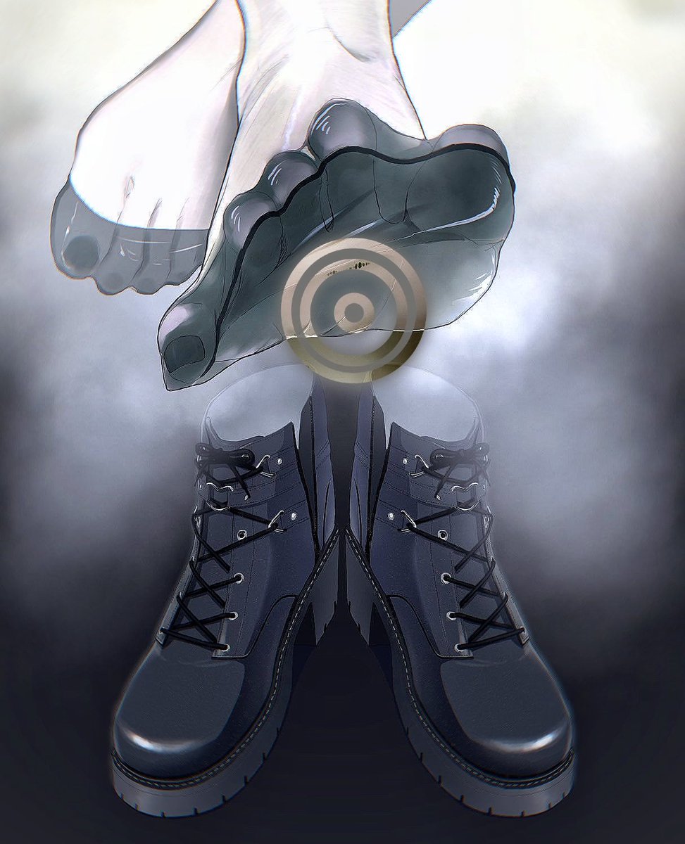 当足尖从靴底拔出时~就已经逃不出了哦
随黏酸丝足一起蒸腾♡不知在厚实皮靴里酝酿了多久的香雾♡就是最好的迷药♡
只需闻到一丝便直钻骨髓脑仁♡在肺泡里深深种下主人的烙印♡
浸汗透明丝袜的足趾~每次拉伸都勾的贱畜魂魄直跳~
踩碎理智♡勾出脑子♡直到再忍不住吻上趾尖♡一辈子作圣足奴仆♡
#文媛