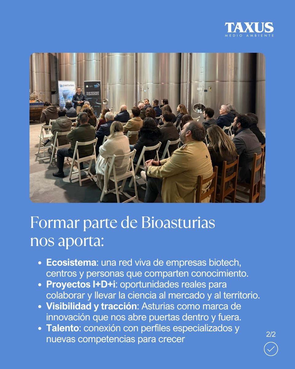 🧬🍻 Estuvimos en la #bioespicha de #Bioasturias. Asistieron Javier Granero (socio director) y Álvaro Fueyo (Resp. Lab. de Genética Ambiental). 

Pertenecer a Bioasturias es igual a ecosistema, proyectos I+D+i, visibilidad y talento.