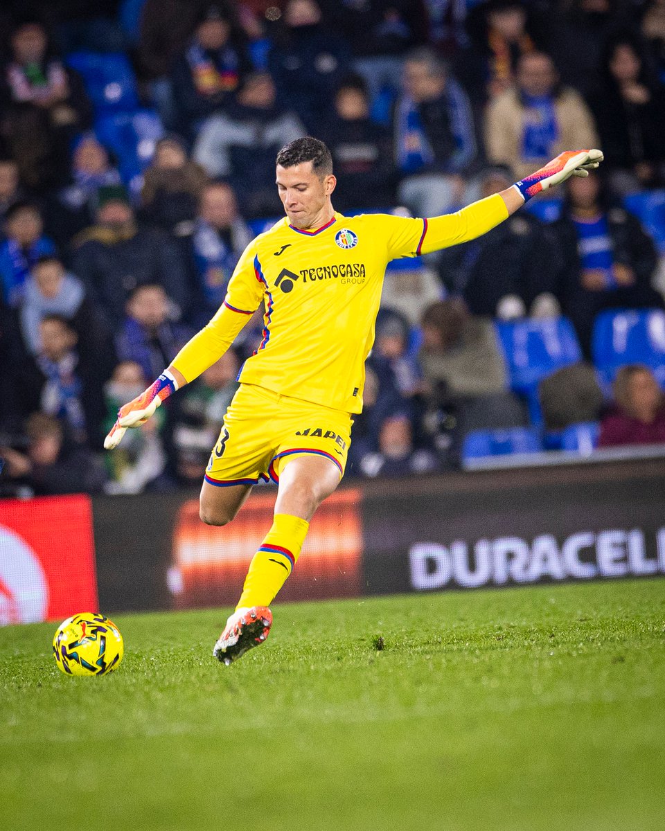 David Soria vive un momento de forma sensacional.

- Mejor porcentaje de paradas de su carrera (76.0%).
- Quinto portero con más paradas p/p (3.5).
- Sexto portero con más porterías a cero (4).

Cuando está así, el Getafe cuenta con uno de los mejores guantes de LaLiga.