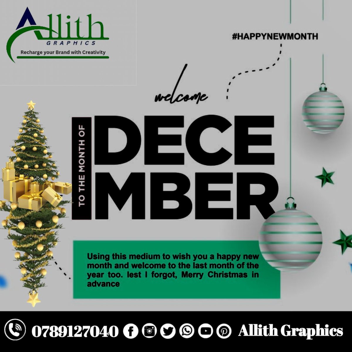 AllithGraphics's tweet image. 🎶 "It's the most wonderful time of the year..." 🎶

And we’re kicking it off right! From events to surprises, here’s your guide to an amazing December.

🎄
#DecemberReady #HolidayMagic #LetsCelebrate @AllithGraphics