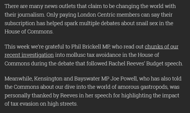 HedgedDrew's tweet photo. @secondmentions. Thank you, @jimwaterson, for this fantastic second (and third) reference in yesterday's London Centric newsletter. https://t.co/Mm4vObzOQh