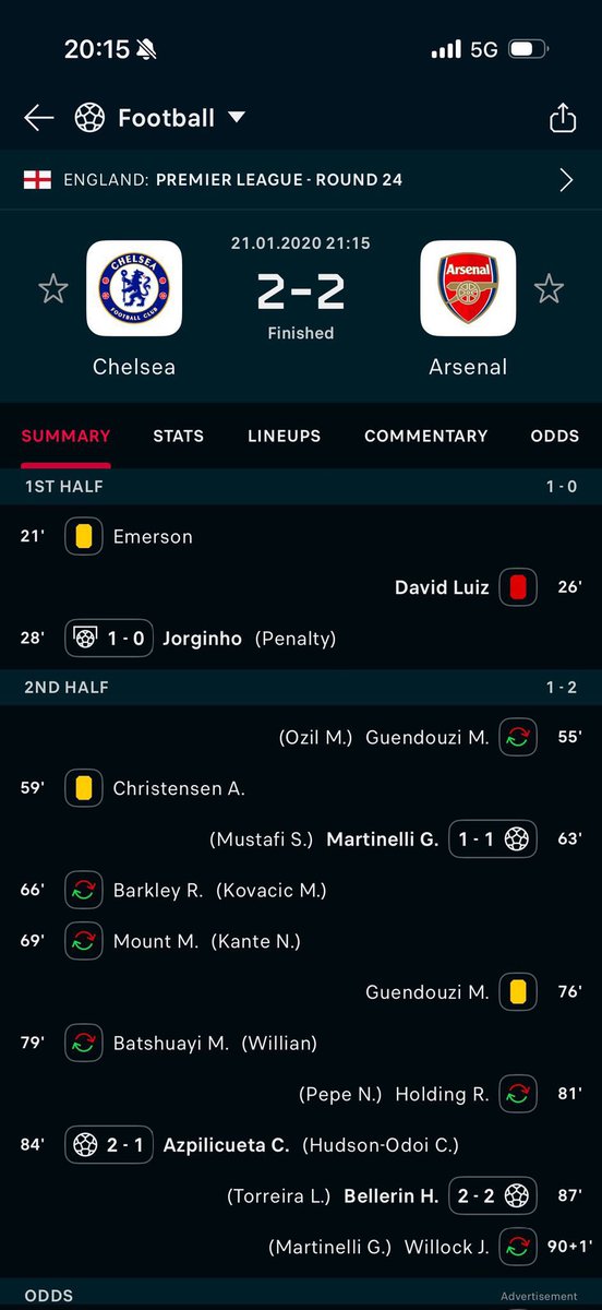 OlisaOsega's tweet image. Just 5yrs ago at that toilet you call a stadium, David Luiz got a red in the 26th minute and we still came back twice to get a draw. But most of you have short memory.

All we have been hearing since yesterday is “we could have”, “we would have” bla bla bla