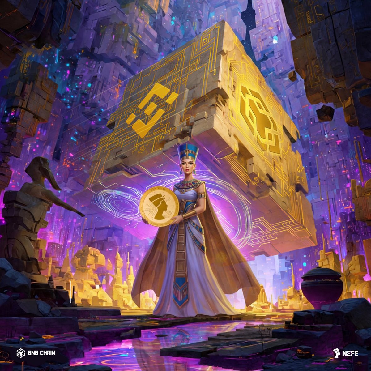 Been digging into $NEFE lately and it’s actually building more than just another meme token.

Travel perks, NFT utility, gaming, rewards… all tied into one ecosystem on BNB Chain. Real partners, real use cases and CEX partnership already locked in.

The roadmap clearly lays out